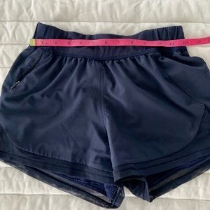 Lululemon navy shorts size 2